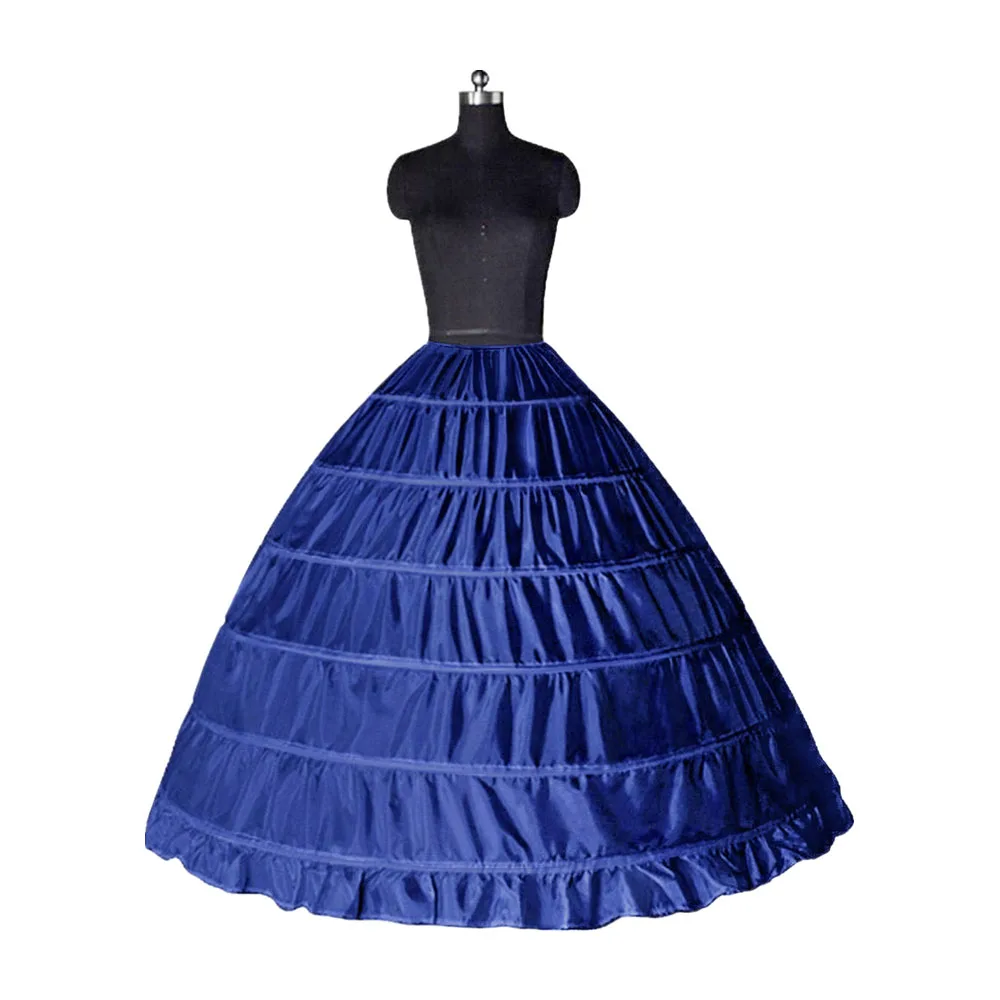 Новые Красочные 6 обручей для женщин Peeticoat свадебное платье свадебные аксессуары свадьба Нижняя юбка бальное платье юбка