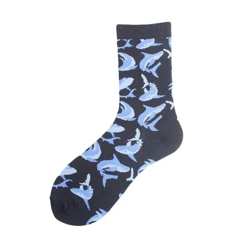 Fashion Cotton Men Socks Breathable All Seasons Socks Comfortable Socks
