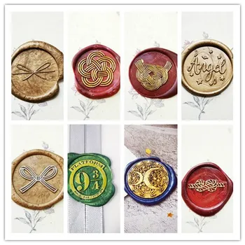 

3 forest Hummingbird snowflake moon Lace Bow angel Happy Valentine's Day 943 Retro brass Stamp Sealing Wax Stamps Wax Seal Stamp