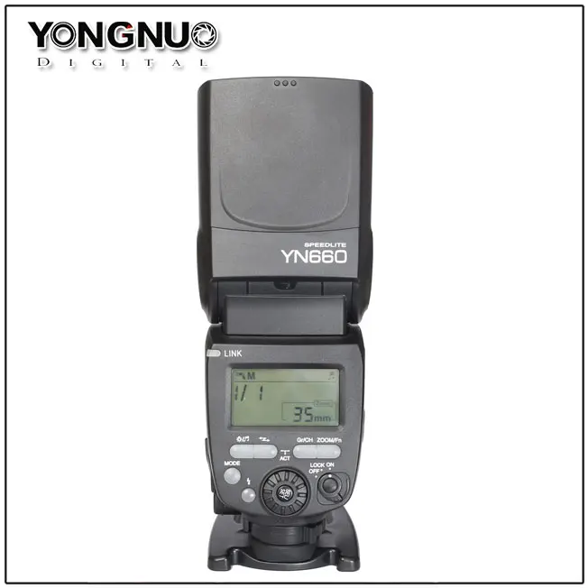 YONGNUO YN660 Беспроводная вспышка Speedlite GN66 2,4G Беспроводная радио Master Slave для Canon Nikon Pentax Olympus YONGNUO YN 660