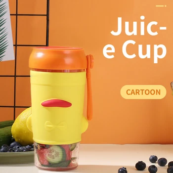 

Portable USB Electric Fruit Juicer Handheld Vegetable Juice Maker Blender Rechargeable Mini Juice Making Cup With Charging Cable