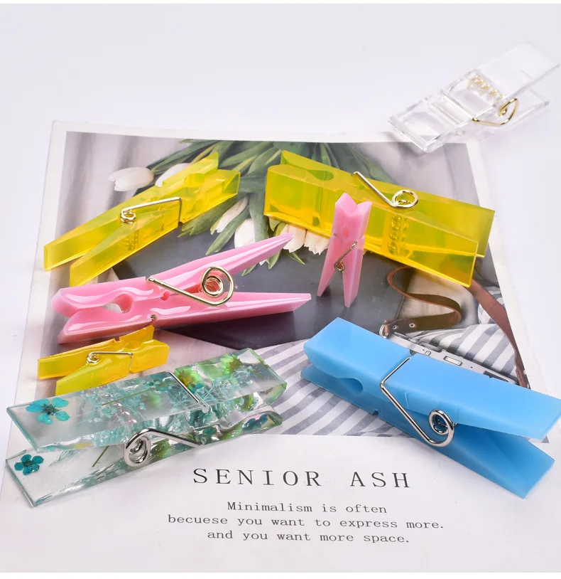 

3 Sizes of UV Resin Clips Mold Epoxy Resin Molds Jewelry Accessories DIY Handcraft Moulds