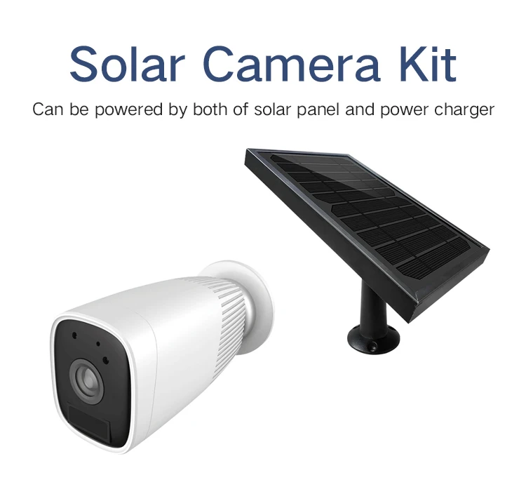 

Security Video Solar IP camera Audio Wireless 1080P Outdoor Waterproof Camera Night Vision