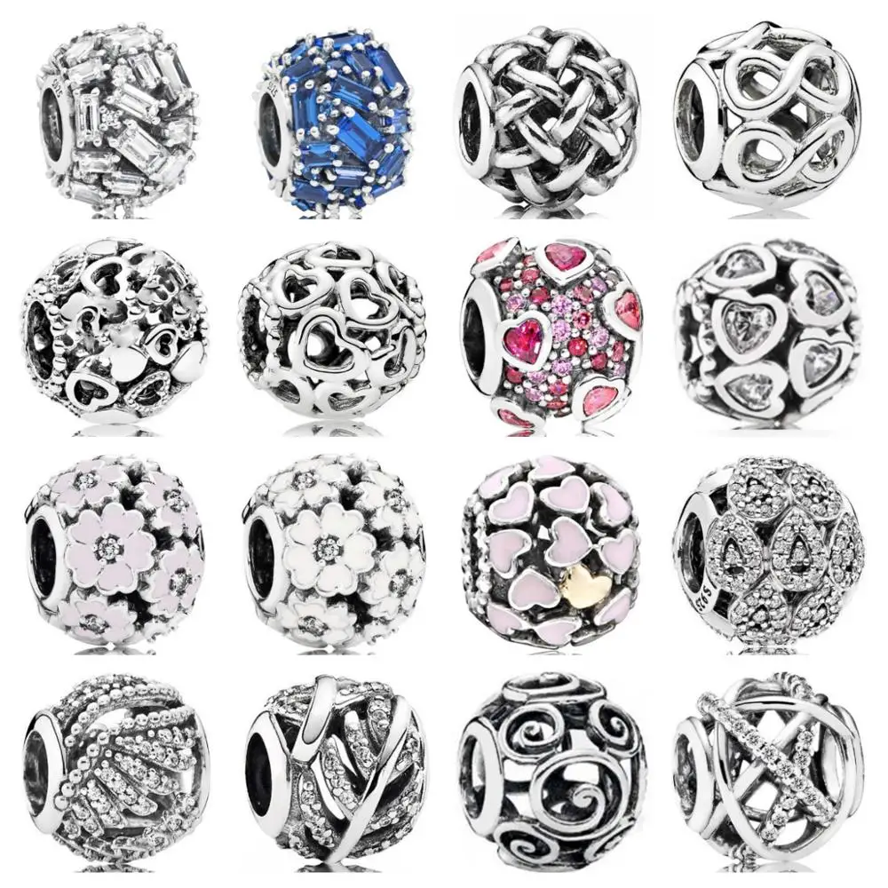 

PDB ZZ 19 Jewelry Beads Making Snowflakes Sweet Hollow Dazzling Daisy Fairy Snowflakes Wholesale