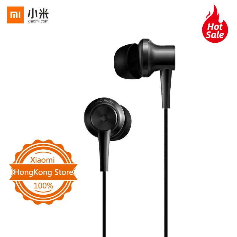 

Original Xiaomi Earphone In-Ear ANC Hybrid Earphones Noise Reduction Type-C Wired Control With MIC for mi 8 xiaomi mi mix 2s 6x