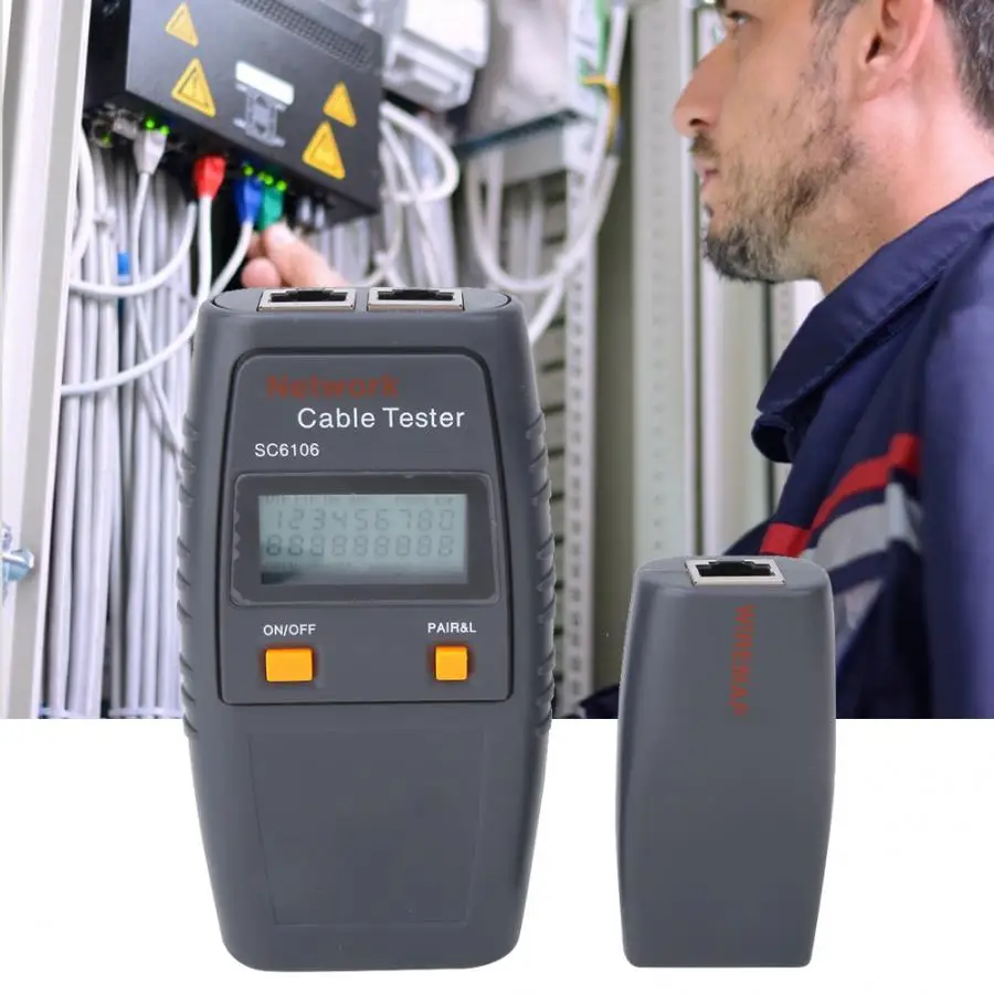 Line Finder Sc6106 Lan Network Wire Cable Tester Electrical Line Finder