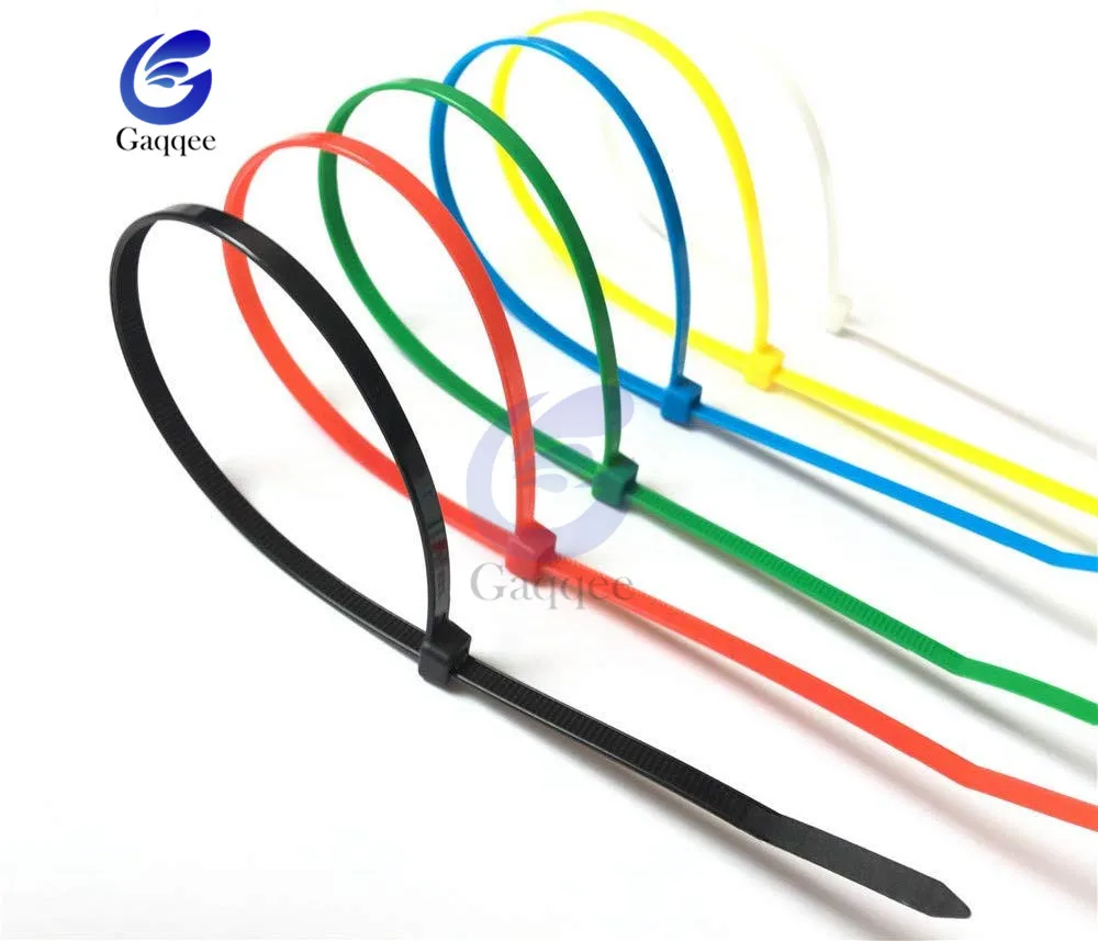 100PCS 24" 9x610MM Nylon Plastic Cable Ties Zip Tie Lock Wraps 175Ibs Reusable 