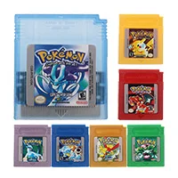 

16 Bit Video Game Cartridge Console Card Poke Series English Language Classic Collect Colorful Version For Nintendo GBC