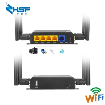 

HUASIFEI CAT4 CAT6 4G LTE Router Lan Port Wireless CPE 300Mbps High speed Mobile Wifi Hotspot with SIM Card Slot