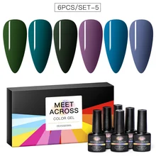 Встречаются по всей набор гелевых лаков все для маникюра! полупостоянная гель uv Vernis светодиодный гель Лаки био-Гели Soak Off Гель лак для ногтей с коробкой лак для ногтей