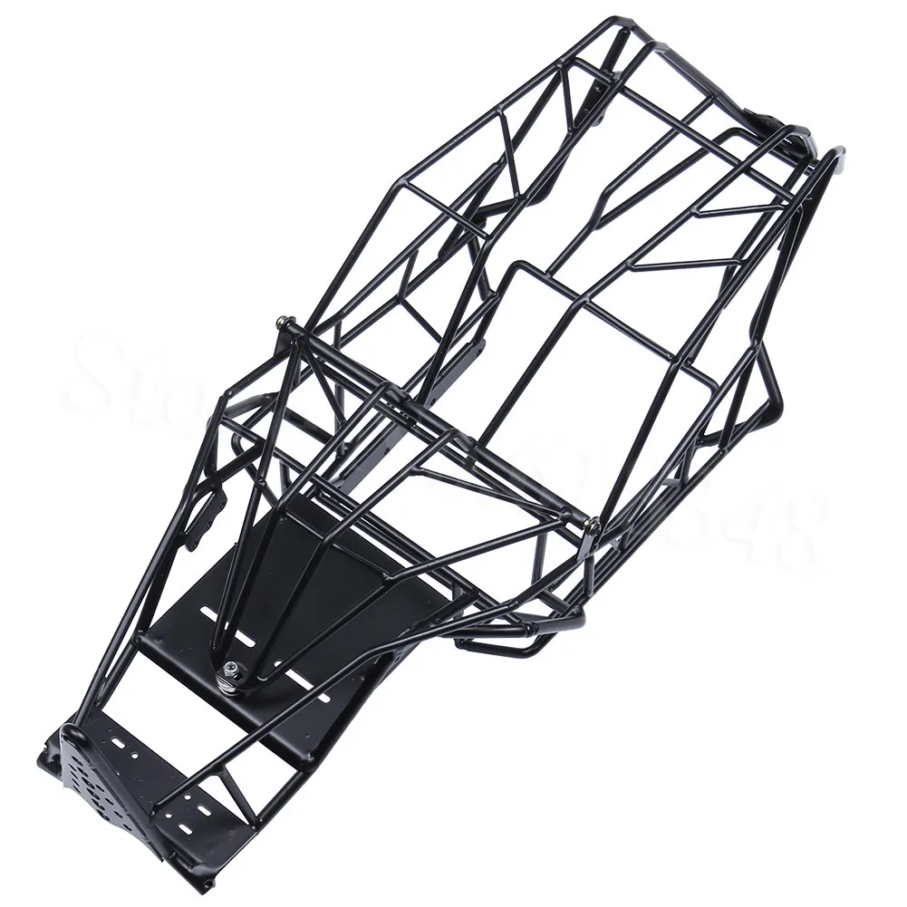 Стальное шасси рулон каркас корпус с ESC Монтажная пластина для 1/10 Axial Wraith 90018 RC