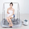 Portable Steam Sauna With Fold Chair Home SPA US Eu Plug 1000W 2L Room Bath Ease Insomnia Stainless Steel Pipe Support 4