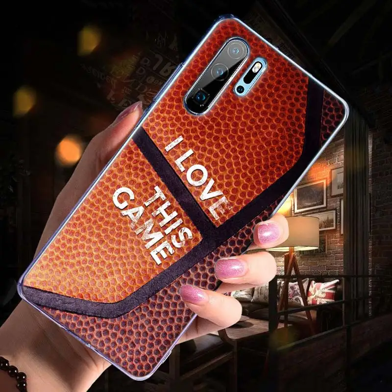 Мягкий чехол для Huawei P40 Pro + P20 P30 P10 P9 Lite P Smart Plus 2019 телефона баскетбольная