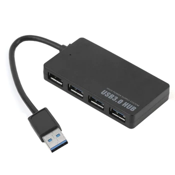 

New High Speed Portable Good Quality Super Speed 4 Ports USB 3.0 Hub Splitter Adapter For PC Laptop Computer Accessories