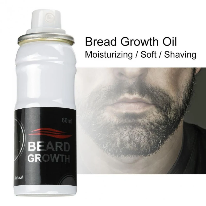 Hot Original Beard Growth Beard Grow Stimulator Pure Natural Accelerate Beard Growth Oil Facial Hair