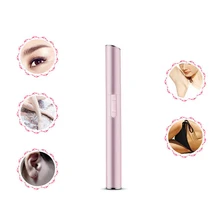 Электрическая Микро-бритва для удаления волос, триммер, бритва для парикмахерской, безопасная бритва для носа, ушей, лица, тела, волос, бороды, грумер, черный