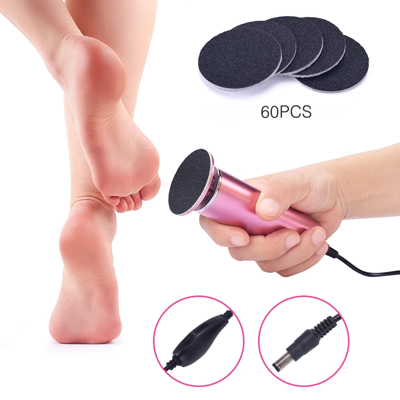 Ferramentas de pedicure elétrica arquivo de cuidados com os pés pés removedor de calos removedor de pele morta e lixa de substituição