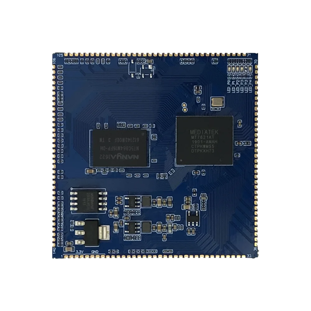 Free Shipping 1pcs HLK-7621A Module MT7621A Chip Supports Linux/OpenWrt Smart Devices Applications Router module kit 4