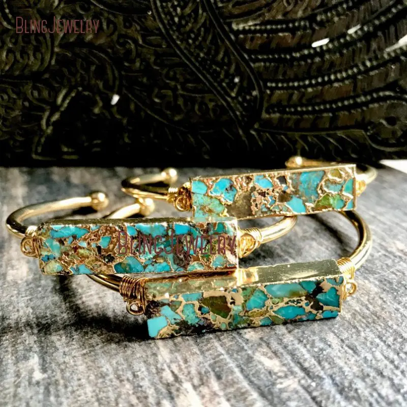20190807-BM27803- Turquoise Gold Bangle_4