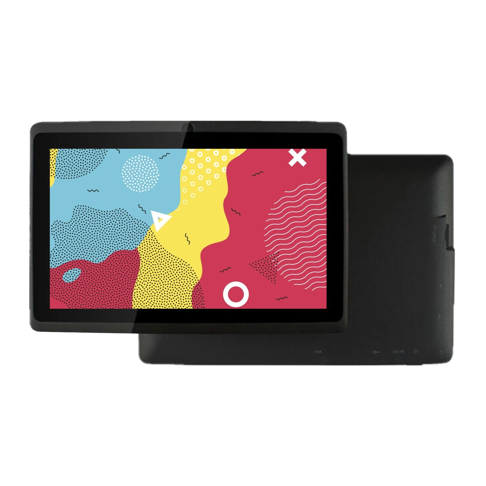 Presente para Crianças Polegada Tablet Android Quad-core Processador Wifi Versão Dupla Câmera Entretenimento Máquina Estudantes Adultos 7 27 Processador quad-core android com câmera dupla, para