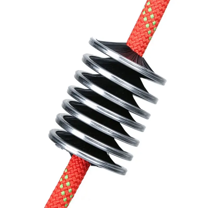 New Rock Climbing Rope Cleaner Brush Portable Cleaner Outdoor Washing Maintenance Tools Stainless Steel Corrosion-resistant