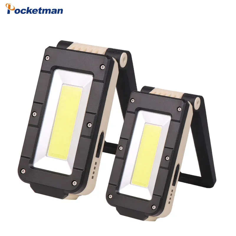 

Portable Lantern LED Work Light Magnetic Flashlight USB Rechargeable Built-in Battery Waterproof for Outdoor Camping