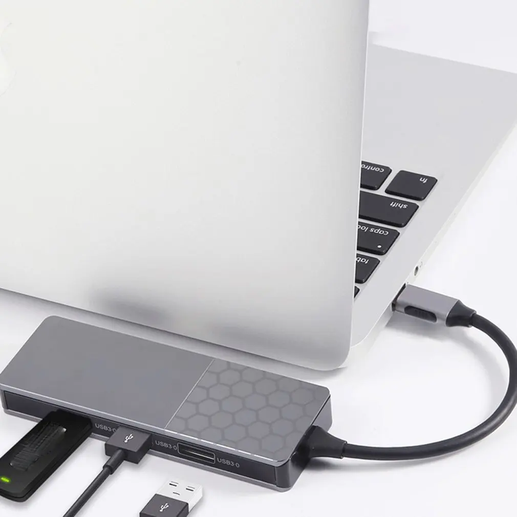Док-станция type-C коннектор type-C Многофункциональный usb-концентратор Hdmi 4K ноутбук низкотемпературные аксессуары usb-концентратор