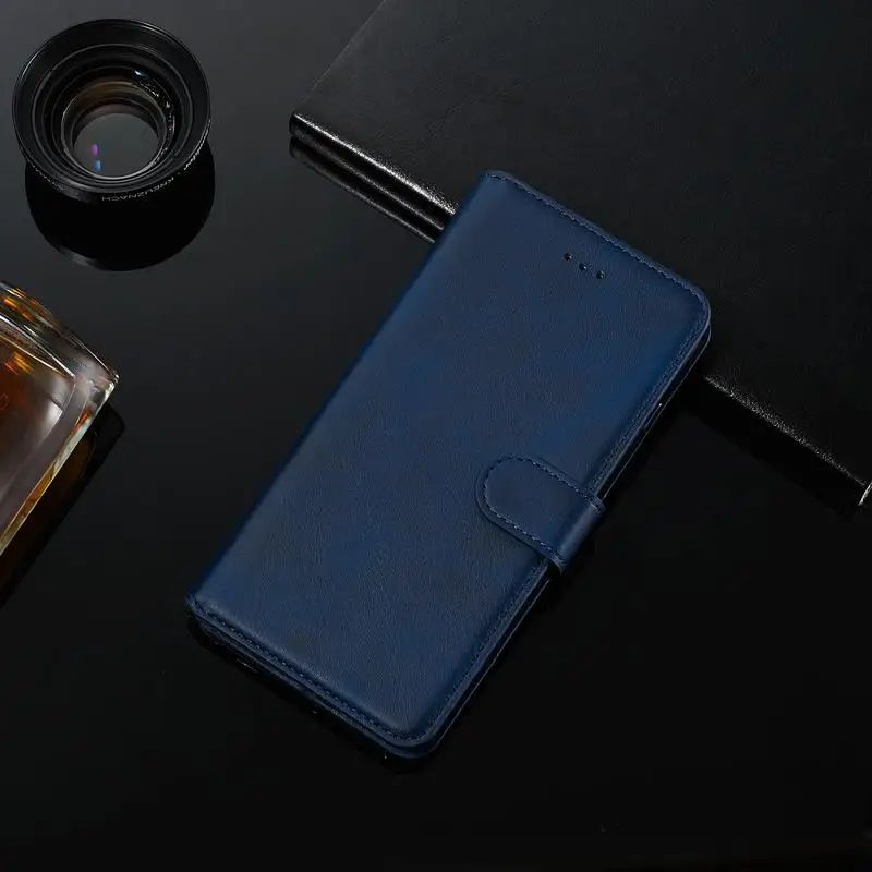 Роскошный кожаный флип чехол для iphone 6 S 7 8G чехол для iphone 7G 6 S бумажник держатель карты Книга для iphone 7 8G Funda - Цвет: Blue case