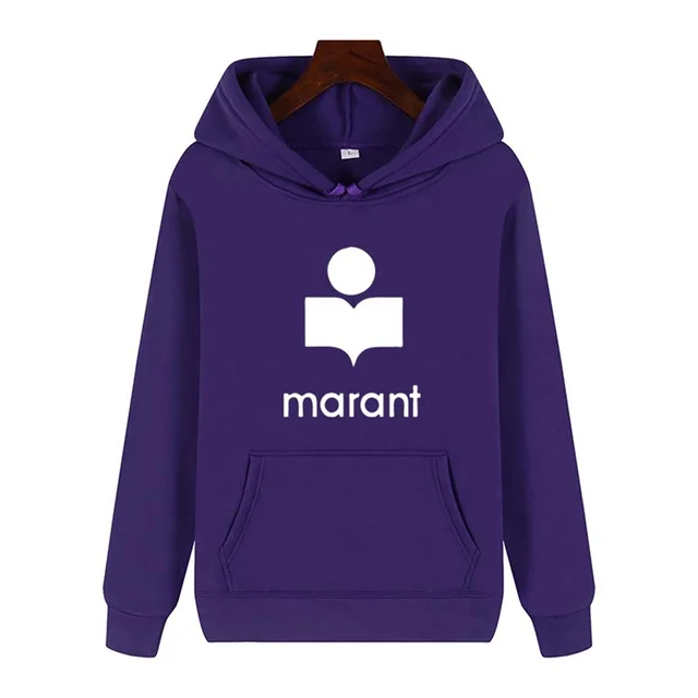 Oversized Women's Marant Sweatshirt Print Hoodie Casual Long Sleeve Women's Sportswear Top Casual Pullover Sweatshirt Women 17