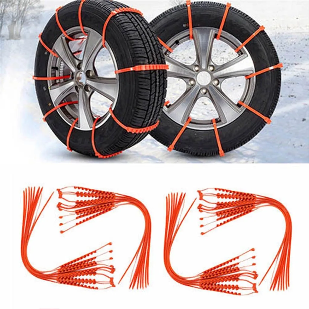 Wupp Tie belt, новинка,, 10 шт., 0,1-0,5 см, нейлоновая цепь для снега, шины для автомобиля, грузовика, внедорожника, противоскользящая, аварийная, зимняя, для вождения 1223