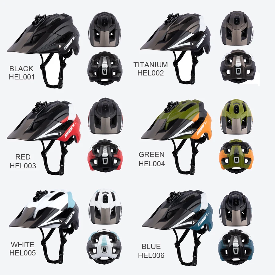 NEWBOLER MTB Road Bike casco da discesa luci a LED supporto per videocamera  gopro casco da ciclismo Sport all'aria aperta equitazione casco da  bicicletta per uomo|Bicycle Helmet| - AliExpress