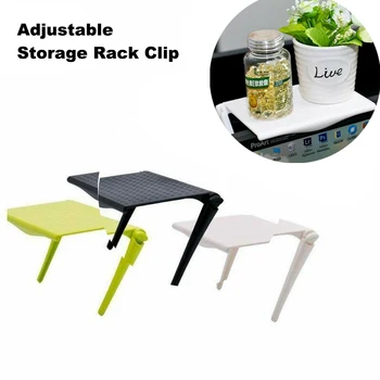 

Adjustable Screen Shelf Office Storage Rack Clip Computer Table Desk Accessories Organizer For Table Things Office Organizer