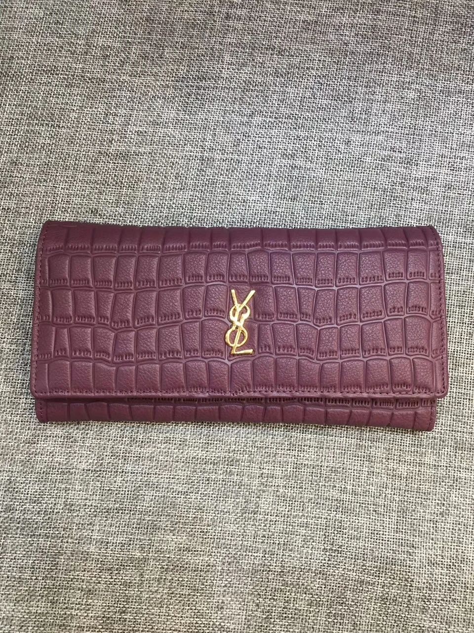 

free shipping 2019 the new style alligator genuine cow leather fashion and vingate simple joker women long wallet