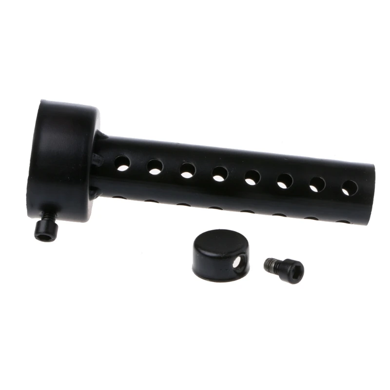 

48mm Universal Motorcycle Exhaust Can DB Killer Silencer Muffler Baffle Black