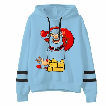

Designer hoodie for women streetwear haut femme Female fashion couple hoodies Cartoon santa Funny Cool New pattern Fashion