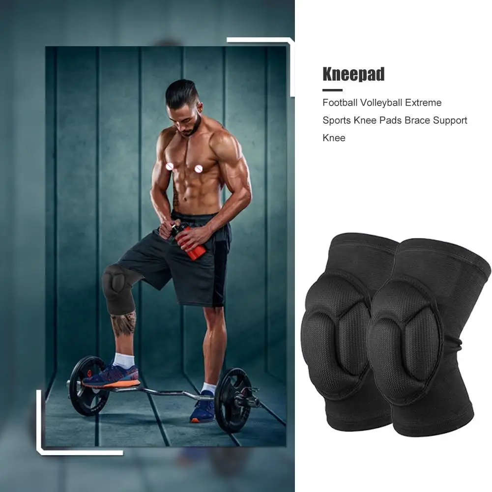 1 пара губки для футбола волейбола экстремального спорта наколенник фиксатор