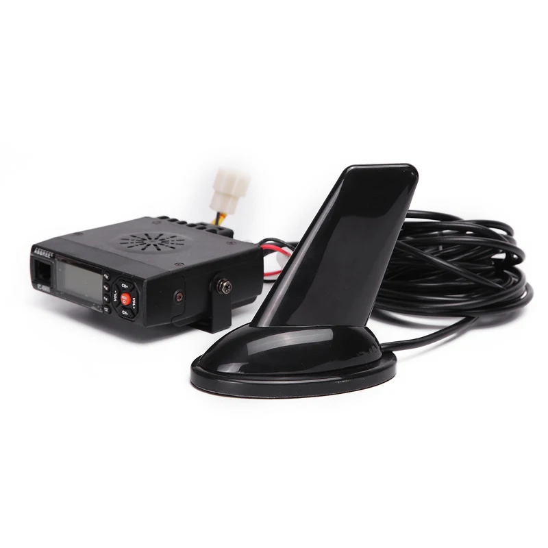 Акулий плавник 136-174/400-470 МГц двухдиапазонная антенна с 5 м коаксиальным кабелем для двойной полосное мобильное Радио рация
