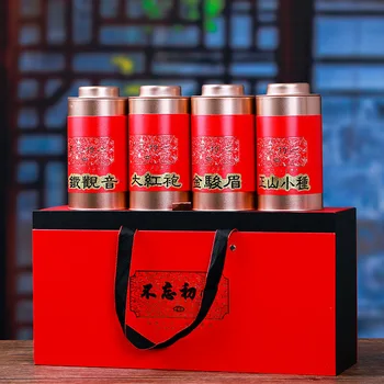 

China's Four Major Tea Oolong Tea Black Tea Green Tea 500g package