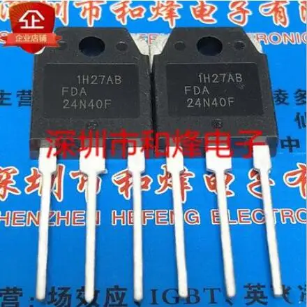 

Free shipping 20PCS FDA24N40F TO-3P 400V 24A
