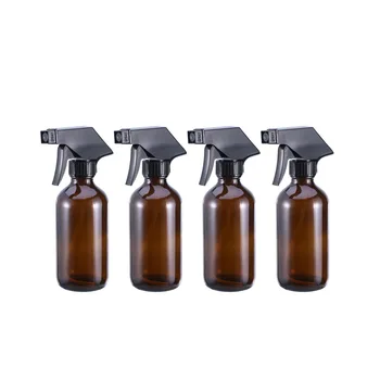 

4PCS 250ML Spray Bottles Empty Glass Perfume Bottle Containers Water Sprayer Refillable Storage Bottles Sanitizer Sprayer