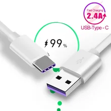 Usb-кабель type-C для huawei P10 P20 samsung S9 S10 кабель для быстрой зарядки для Xiaomi Redmi 6 Pro USB type C кабель для мобильного телефона