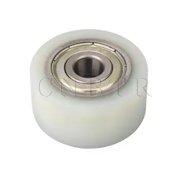 

CNBTR Nylon Roller Pulley Wheel Double Bearing 628zz Sliding Conveyor Wheel