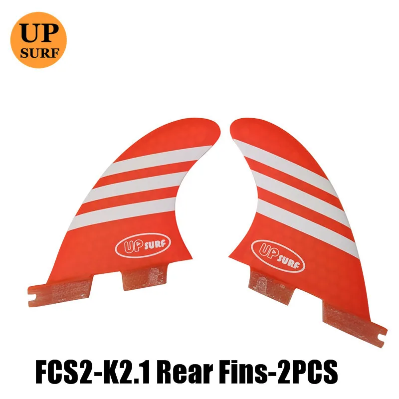 2 шт./3 шт./5 шт. для серфинга FCS2 k2.1Fins FCSII K2.1 Tri-quad набор ласт Thruster плавники stand up paddle - Цвет: side fin-rear-2 fins