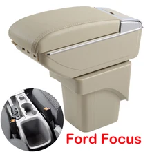 Подходит для Ford Focus Mk2 подлокотник автомобиля центральной консоли ящик для хранения Mk2 подлокотник продукты детали для отделки автомобиля