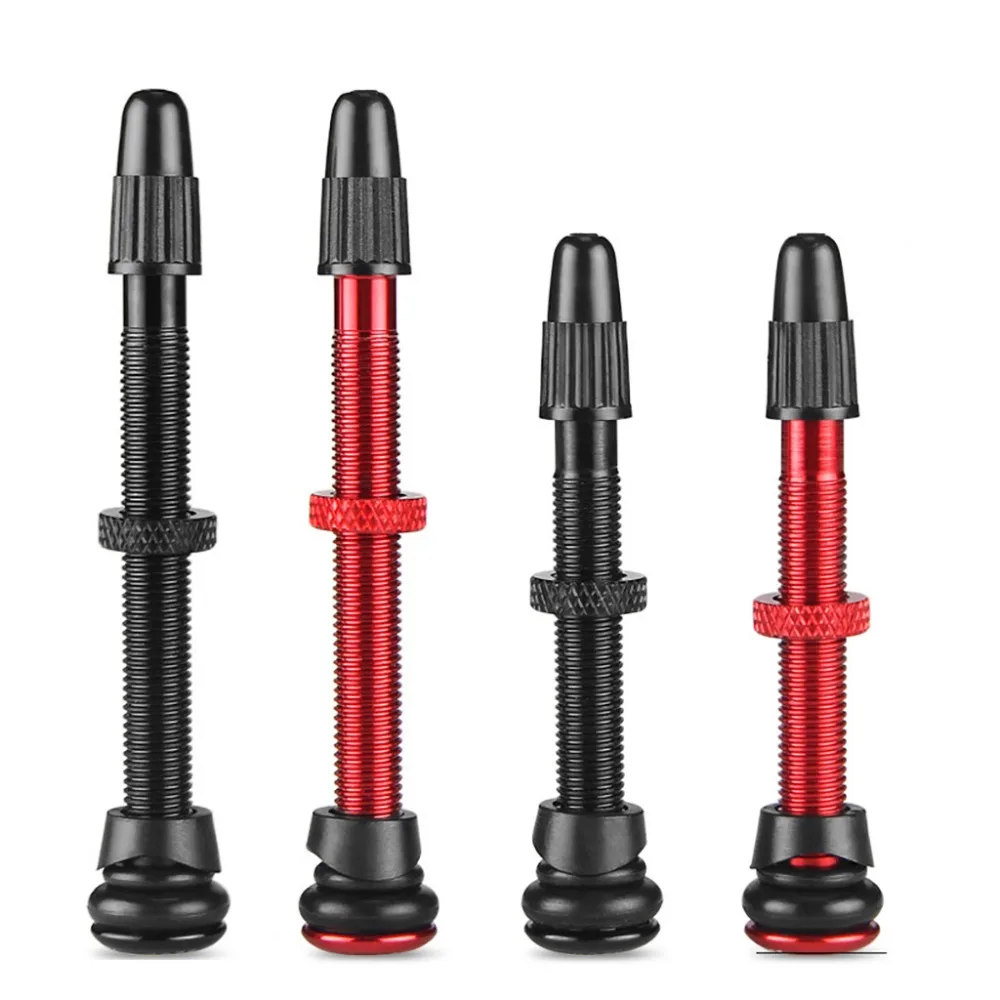 Bicycle vacuum tire nozzle bike vacuum wheel nozzle tubeless vacuum extension nozzle aluminum alloy nozzle 20O17 (1)