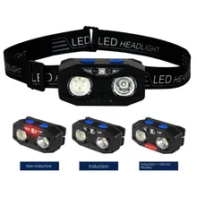 

Border Infrared Sensing Fishing Light Sensing Head Light LED Waterproof USB Charging Strong Light Long-range Lighting Head Light