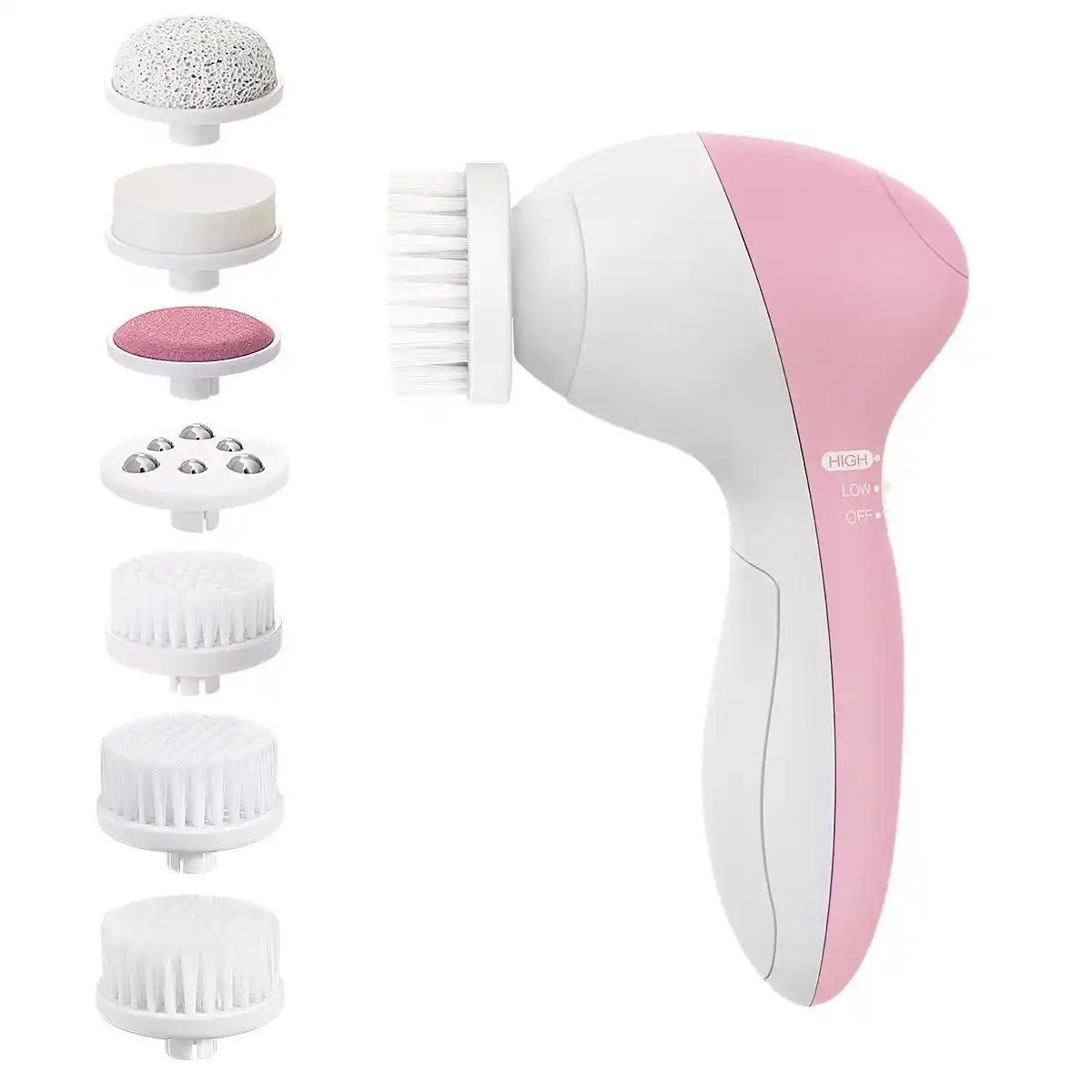 battery powered facial cleansing brush