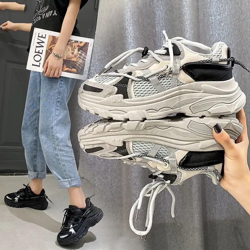 

Fashion Daddy shoes 2020 autumn new fashion single shoes sports casual women's shoes comfortable light running shoes X580