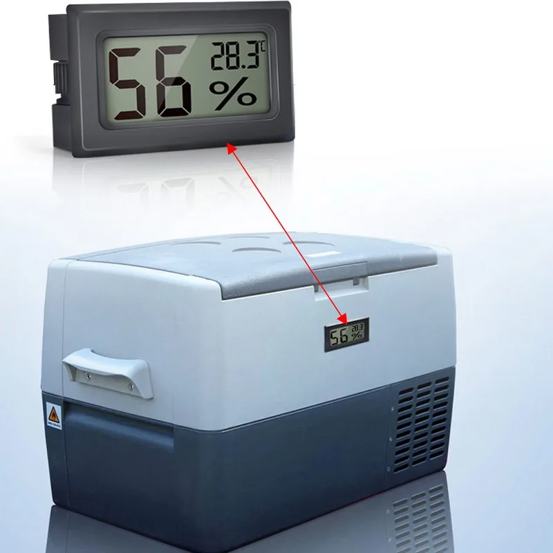Мини цифровой термометр с ЖК-подсветкой датчик температуры приборы влажности Термостат Многофункциональный Открытый метеостанция