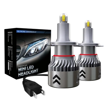 

2X 6000K H7 Led Auto 1904 Car Headlight Bulbs 60W 9600Lm Car Styling Led Automotivo Bulbs